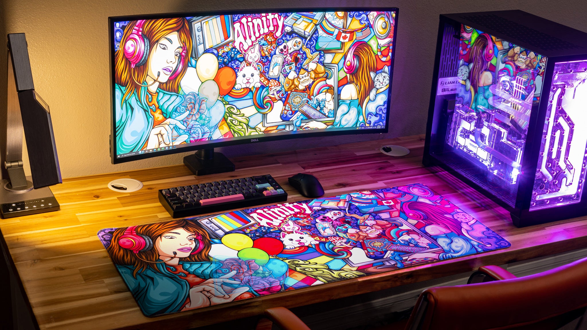 "Alinity" Content Creator Collaboration Limited Edition Gaming Deskmats