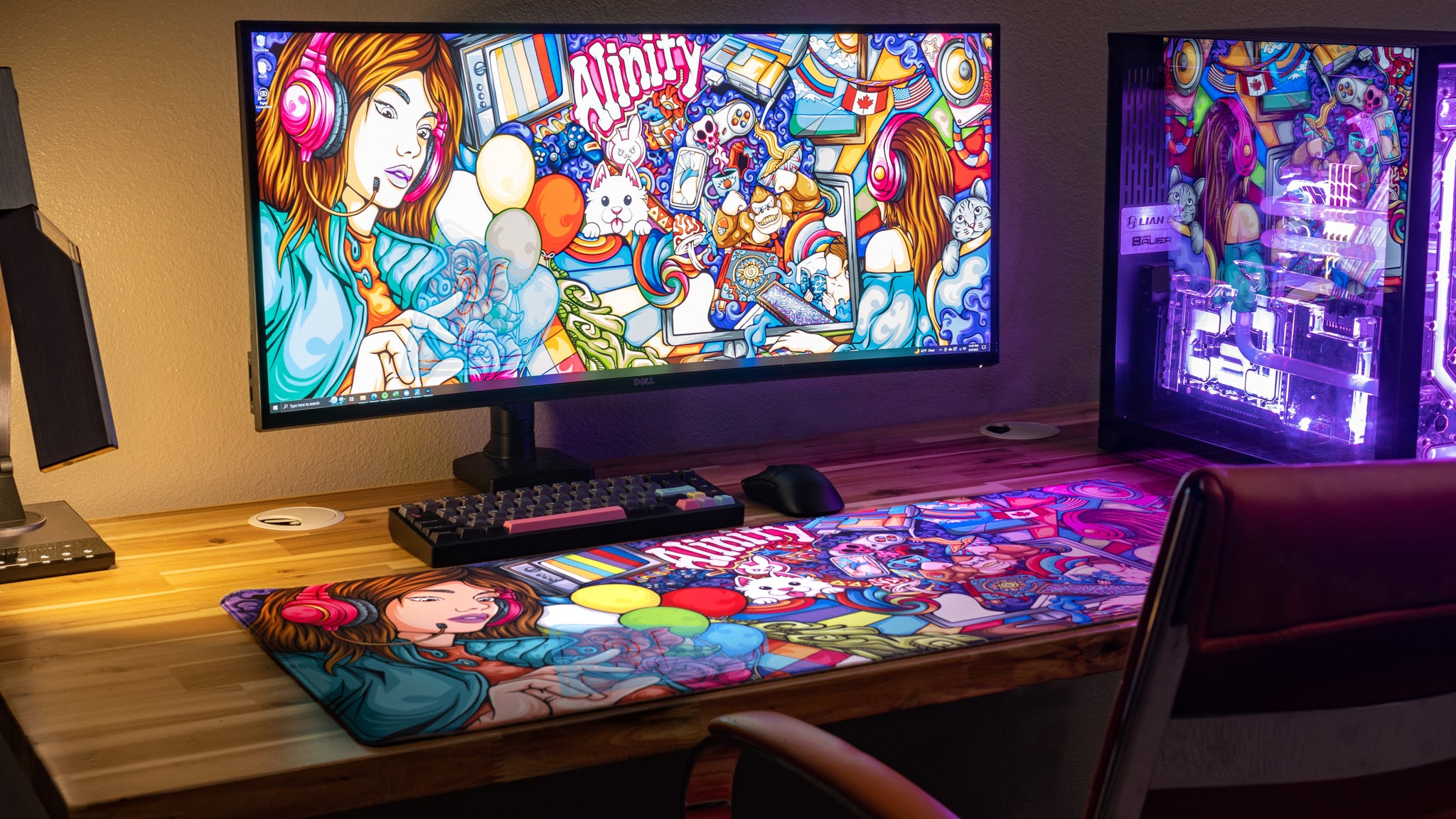 "Alinity" Content Creator Collaboration Limited Edition Gaming Deskmats