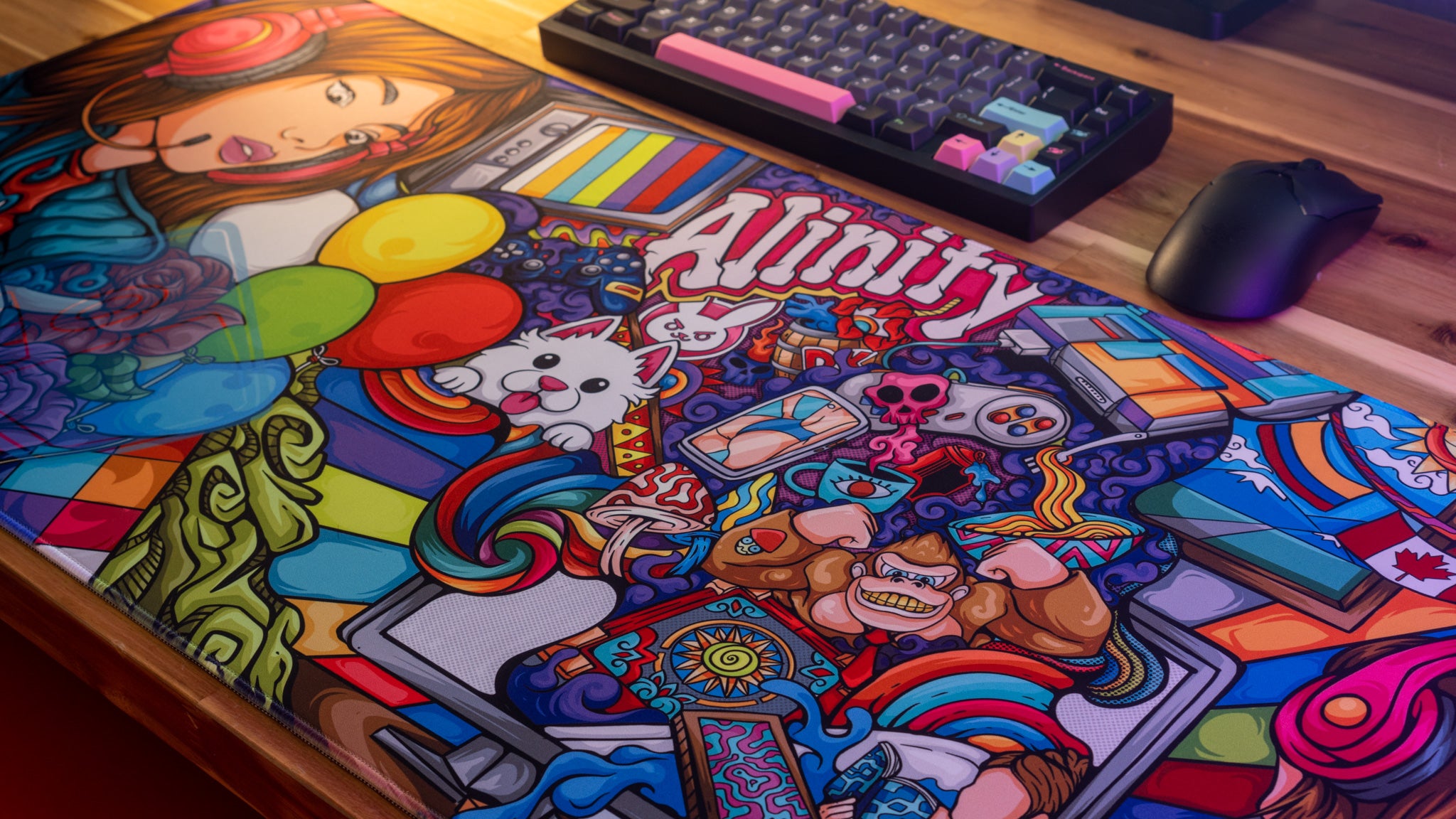 "Alinity" Content Creator Collaboration Limited Edition Gaming Deskmats