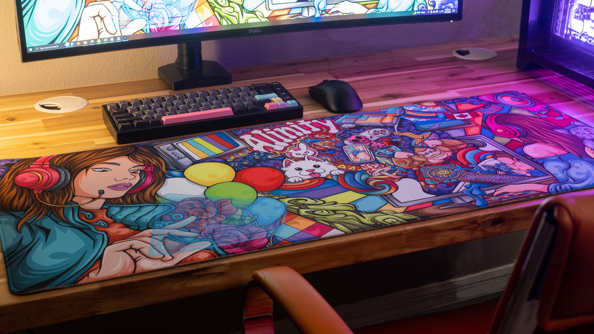 "Alinity" Content Creator Collaboration Limited Edition Gaming Deskmats