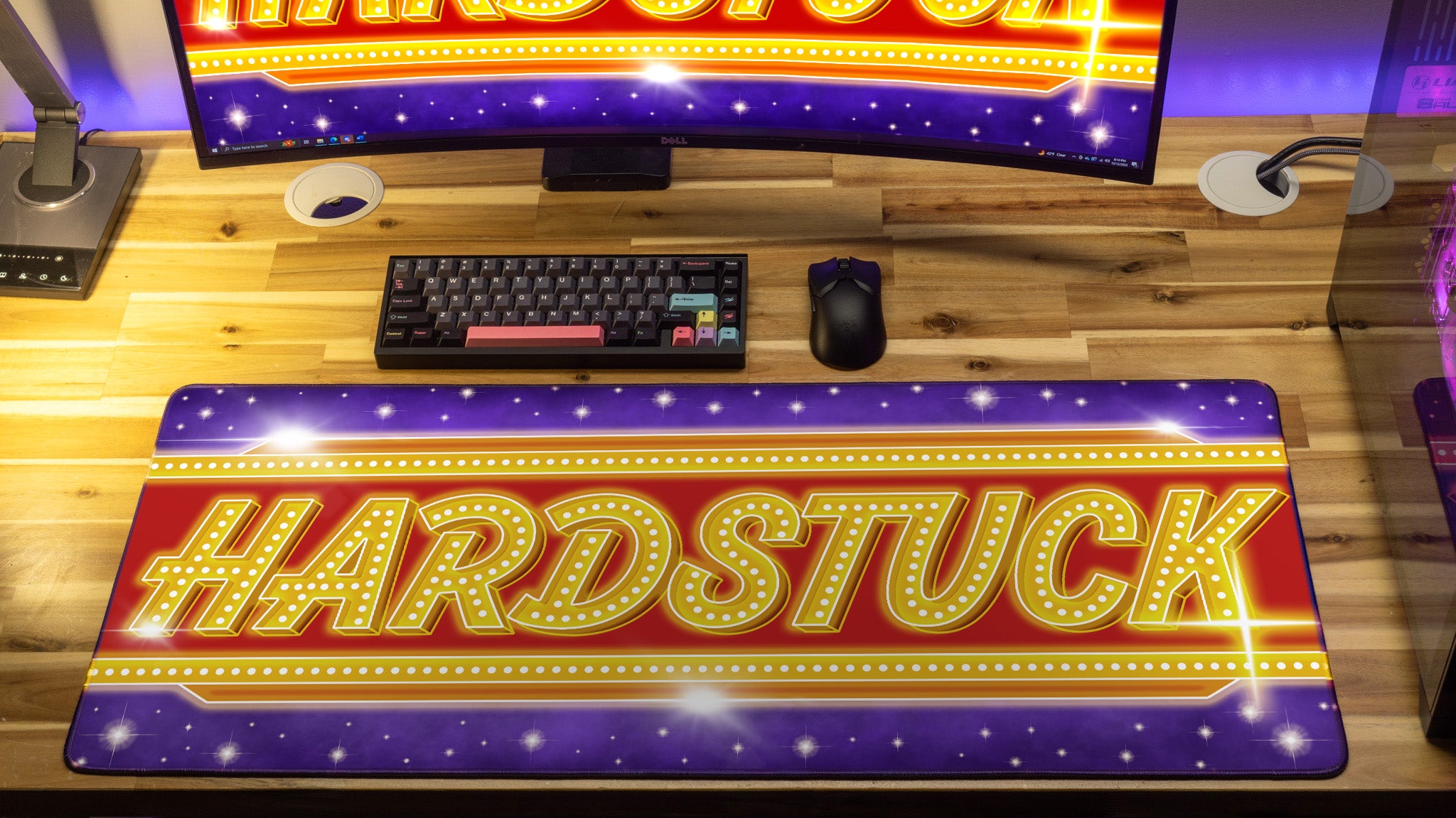 Rav "Hardstuck" Limited Edition Content Creator Collaboration Gaming Deskmat