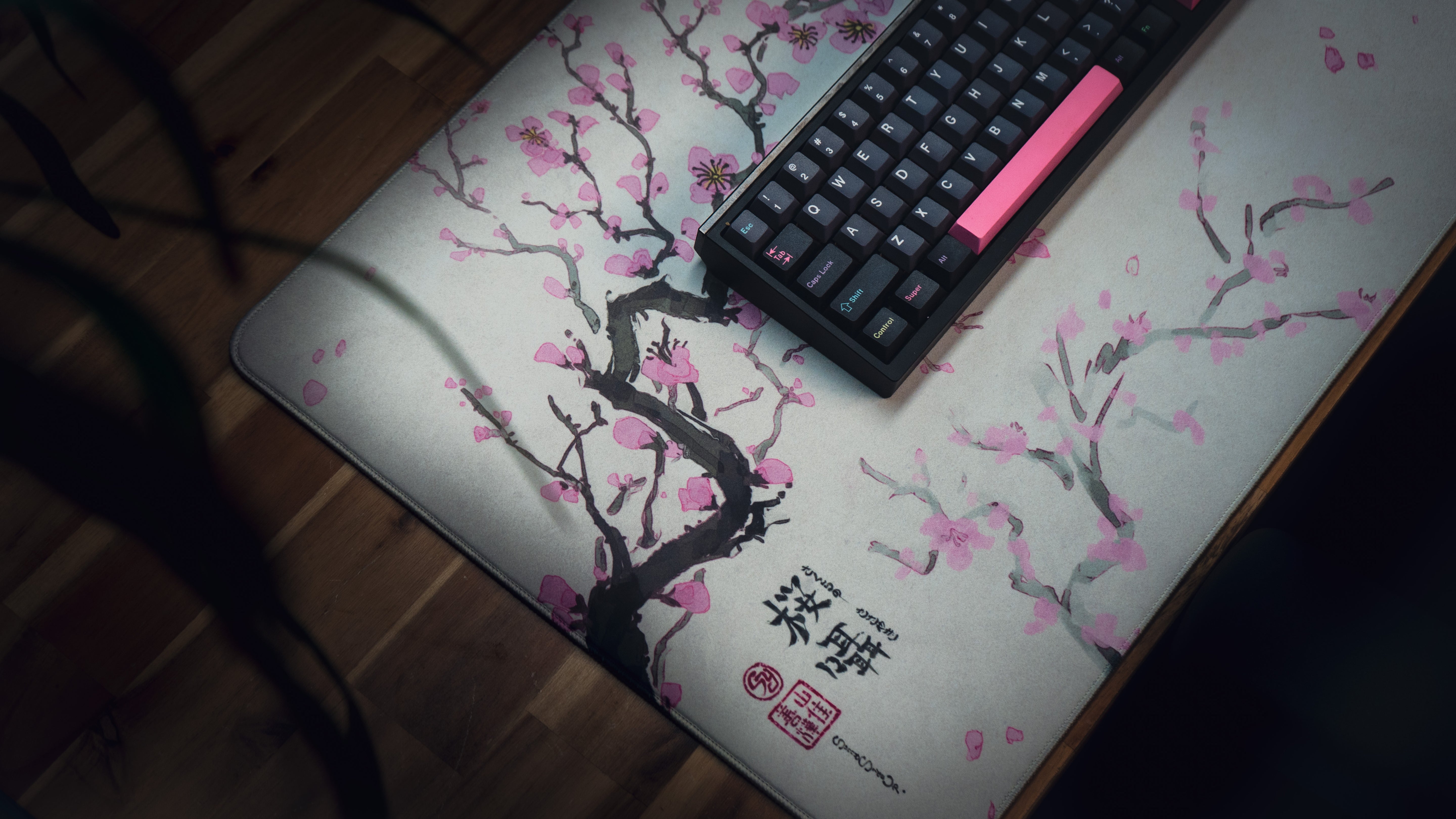 "Whispers of Sakura" Cherry Blossom Desk Mat - Limited Edition
