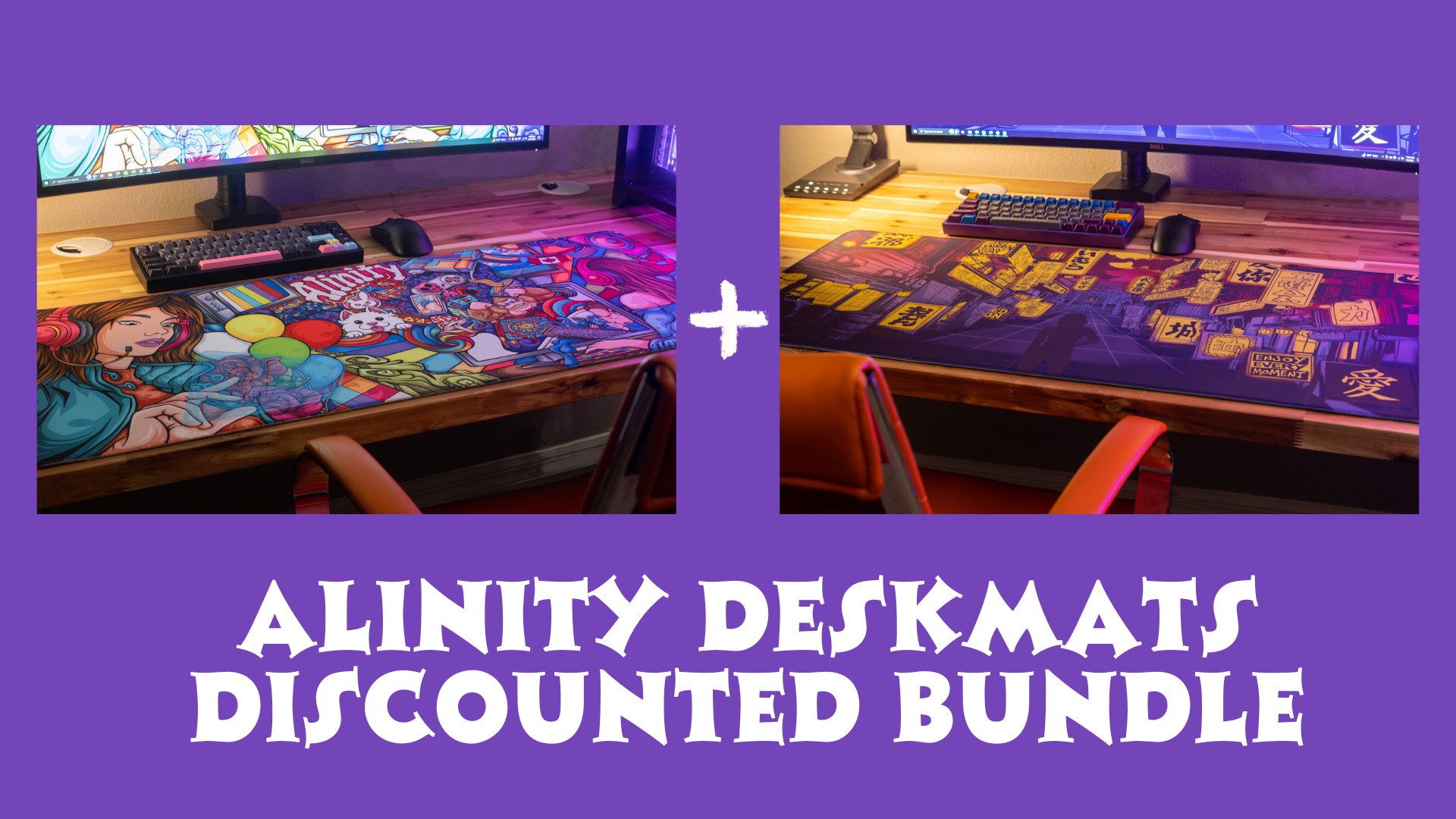 "Alinity" Content Creator Collaboration Limited Edition Gaming Deskmats