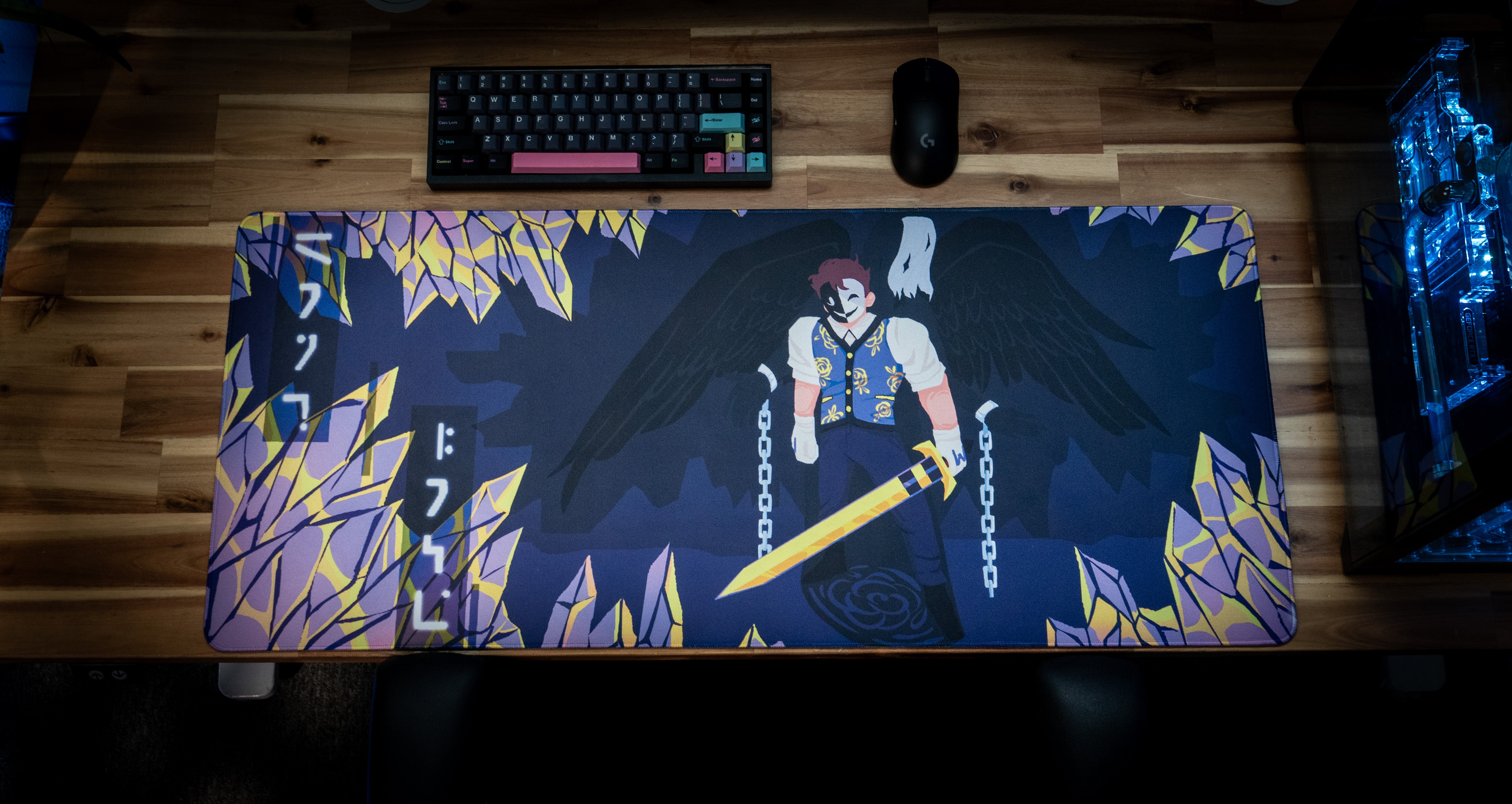 Winsweep "Don't Lose" XL Gaming Desk Mat – Limited Edition