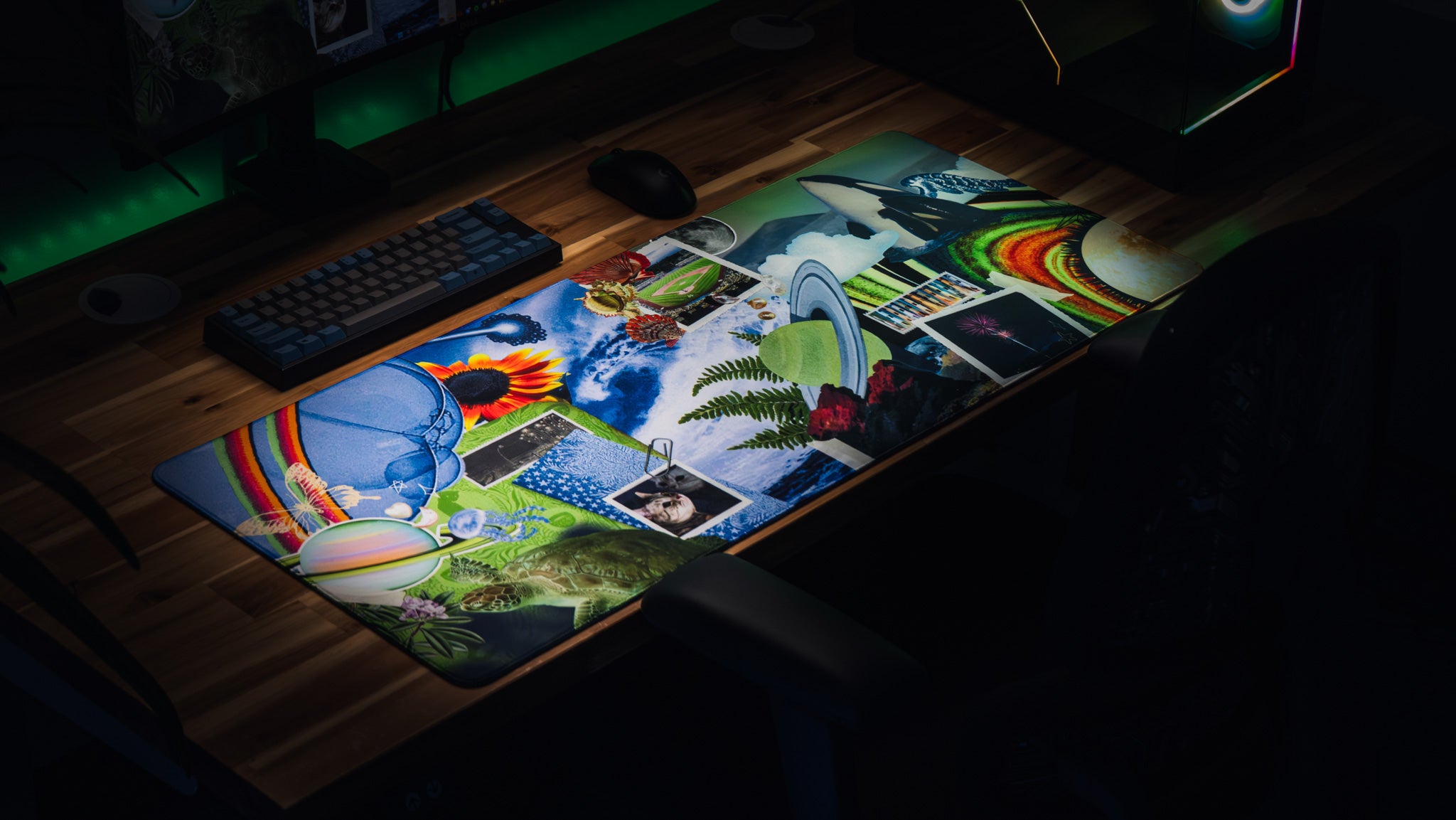 Jordyn Jones "Highlights" XL Gaming Desk Mat - Limited Edition