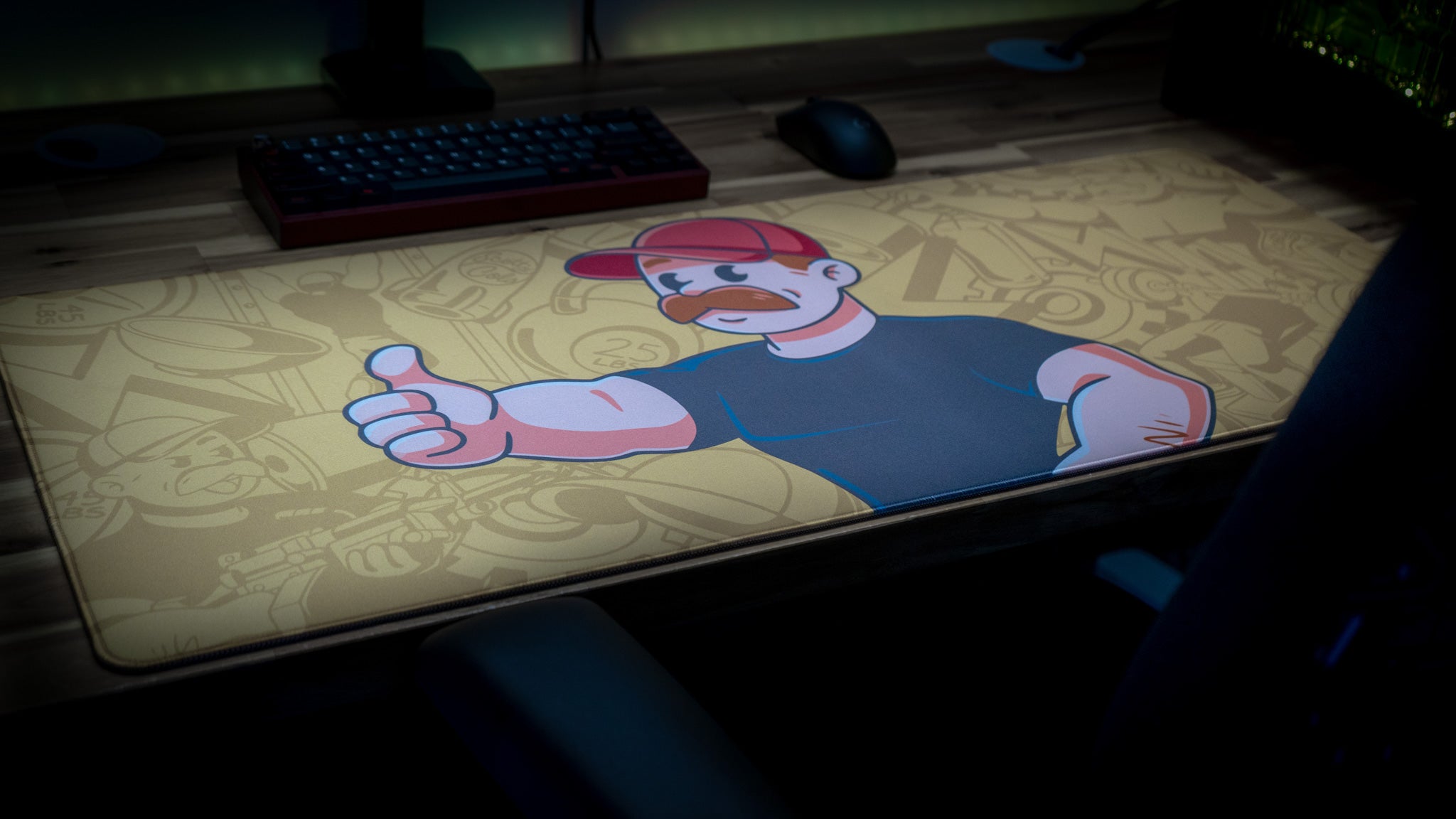 ScottyK "The Specials Mat" XL Gaming Desk Mat - Limited Edition