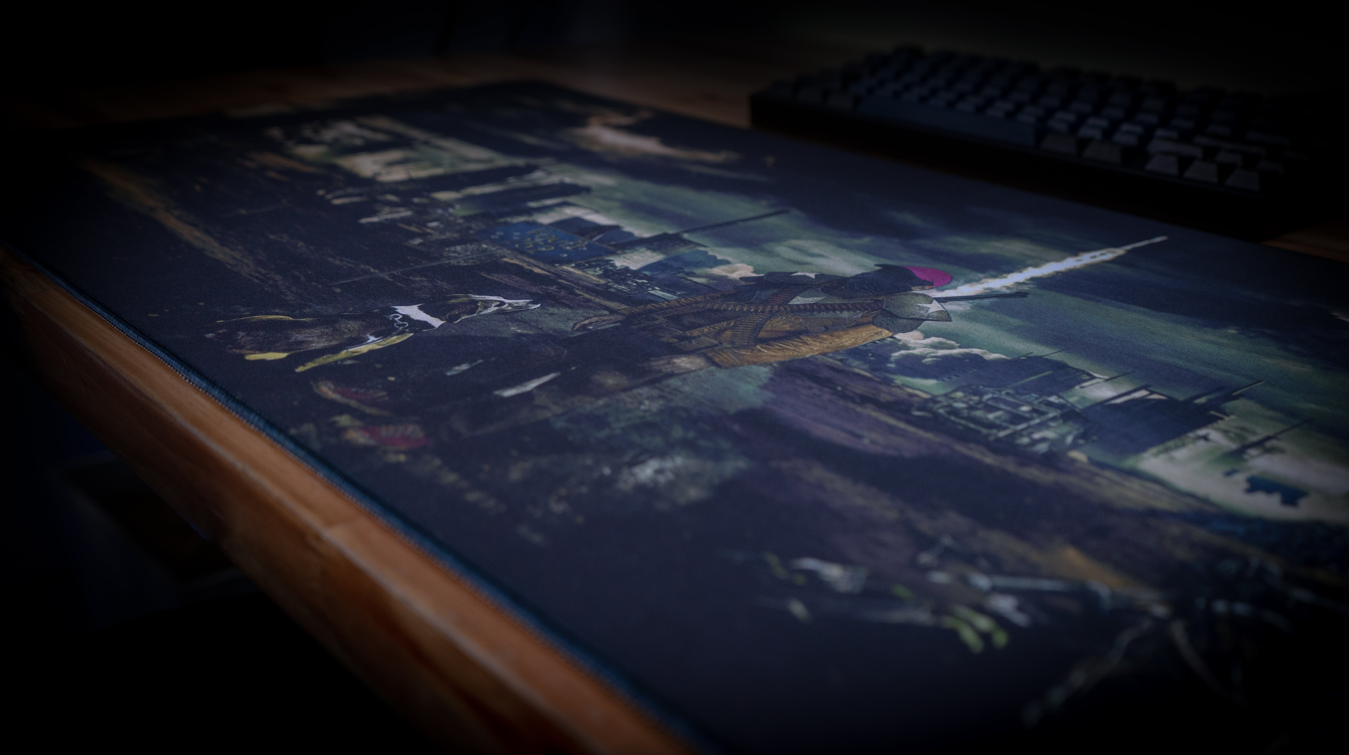 ScottyK "Vault 252" XL Gaming Desk Mat – Limited Edition