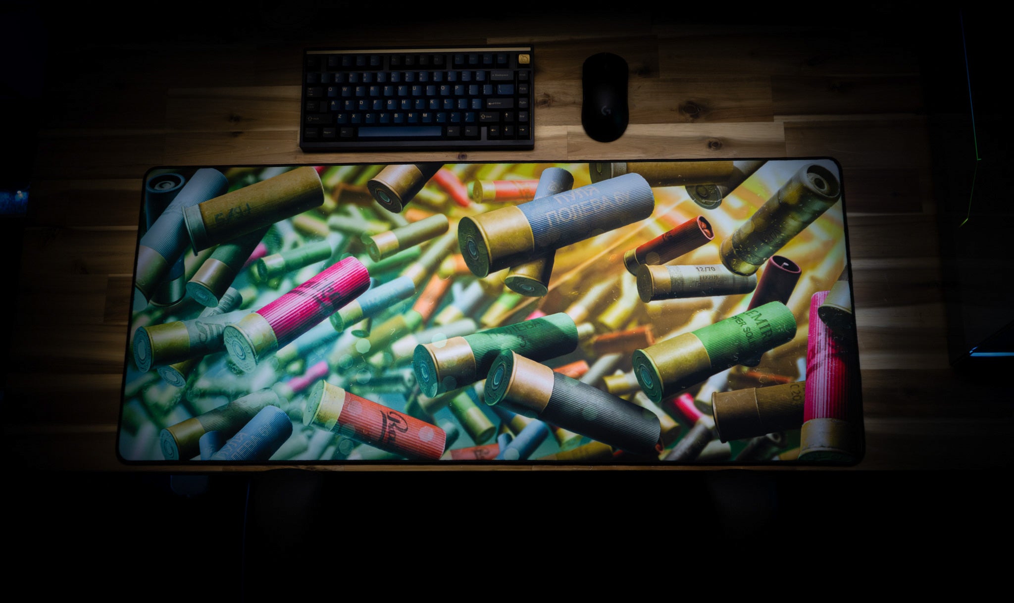 JesseKazam “Shells” XL Gaming Desk Mat – Limited Edition