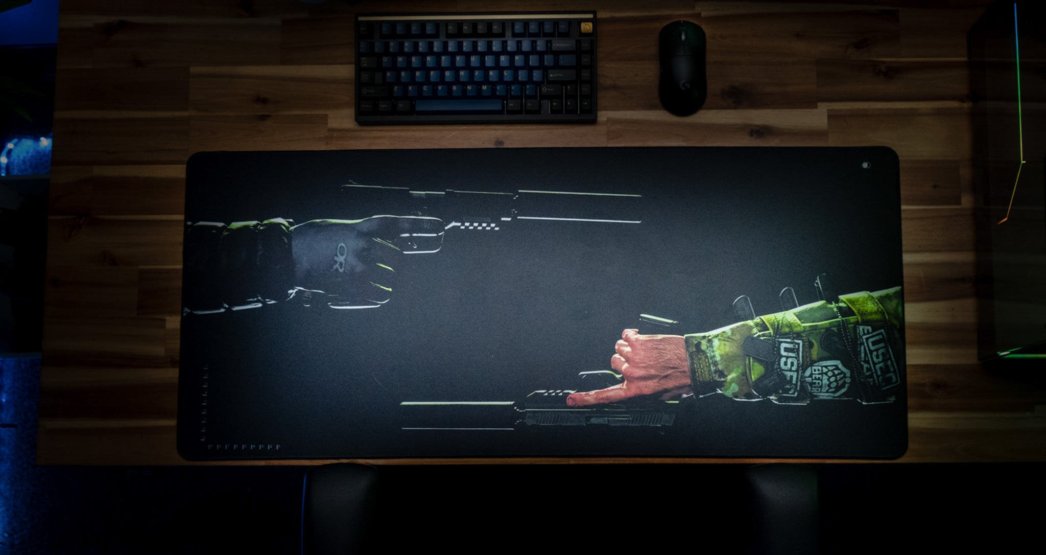 JesseKazam “Standoff” XL Gaming Desk Mat – Limited Edition