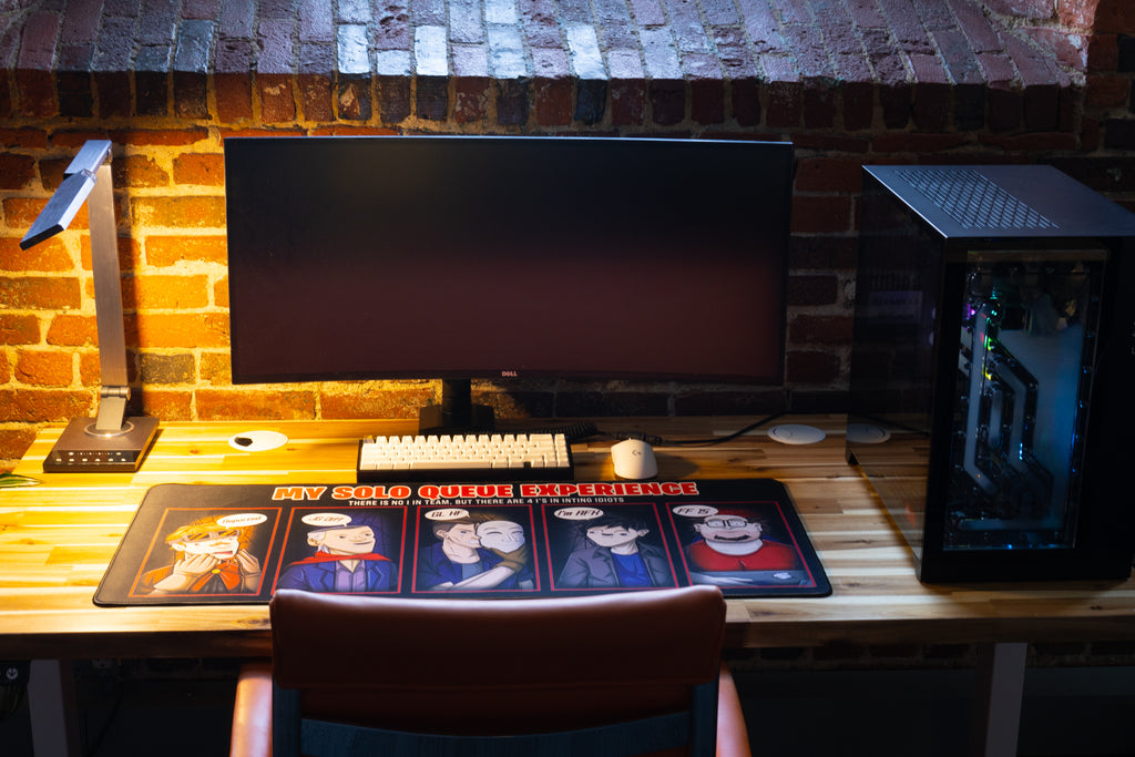 **RETIRED** Limited Edition - "Rav - My Solo Queue Experience" Creator Deskmat - Epic Desk