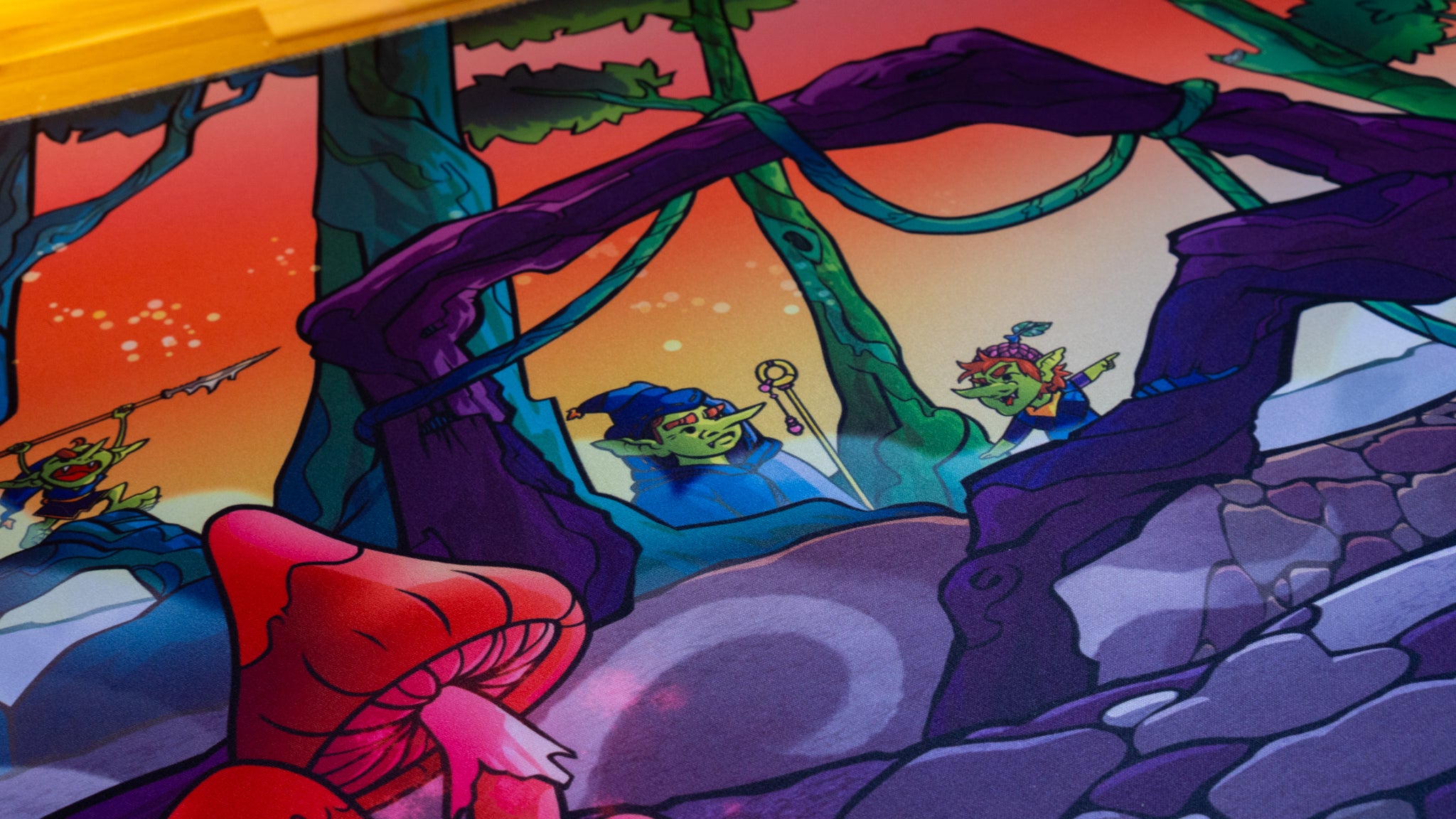 "Baalorlord - Fiendish Forest" Content Creator Collaboration Limited Edition Mouse Pad