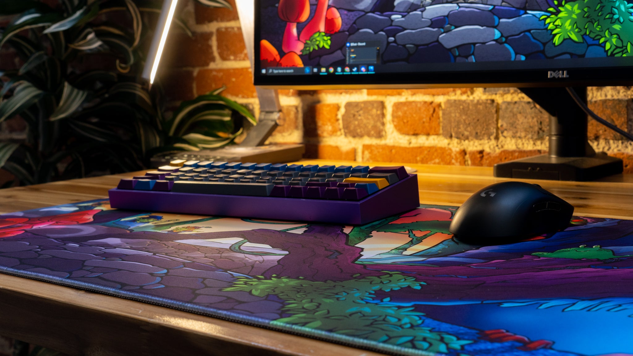 "Baalorlord - Fiendish Forest" Content Creator Collaboration Limited Edition Mouse Pad