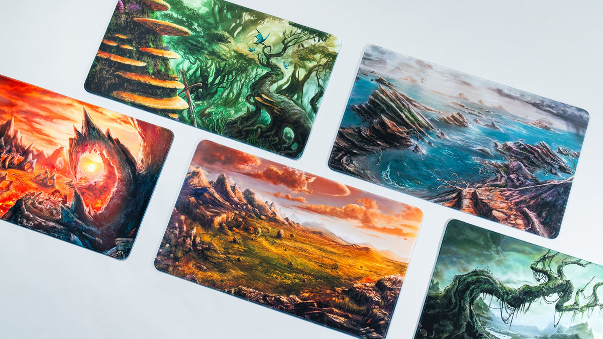 Fallen Lands Playmat Collection by Carlos Balarezo