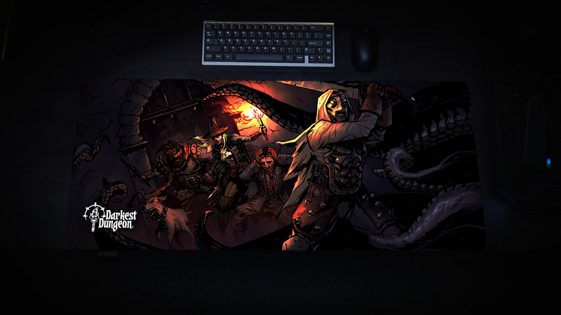 "Overconfidence" Darkest Dungeon Gaming Desk Mat