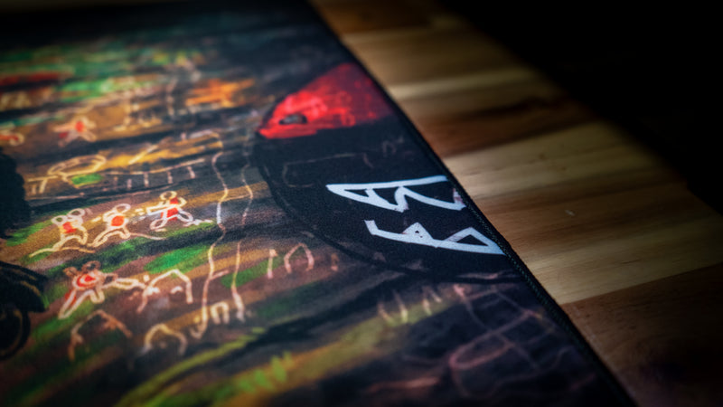 "Tales of a Past Wipe" — Rust Deskmat