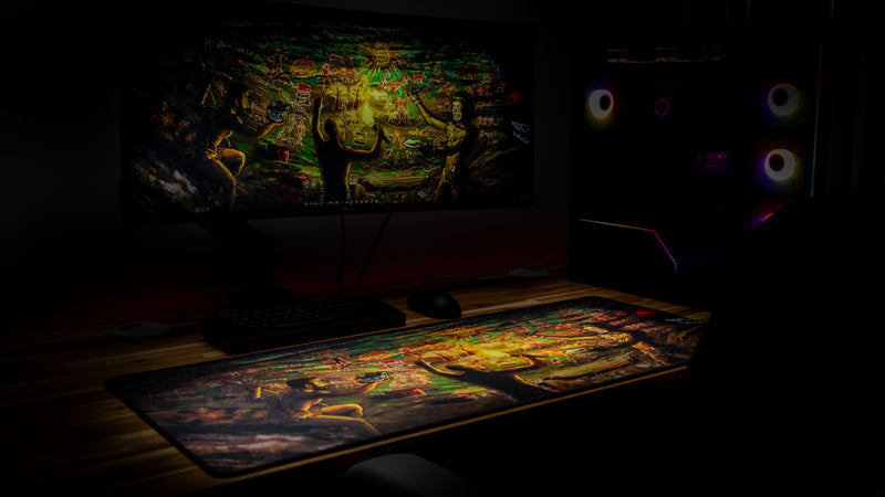 "Tales of a Past Wipe" — Rust Deskmat