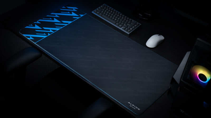 "Pattern" — Alpine Sim Racing Deskmat