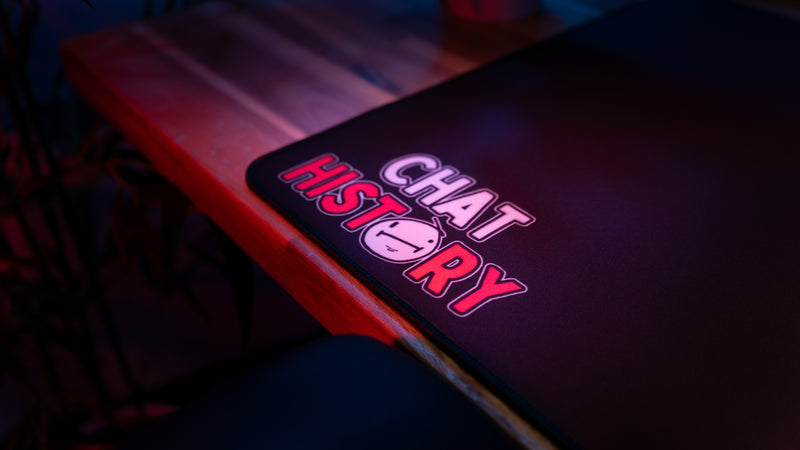 "Honkin' Chap" — Chat History Deskmat