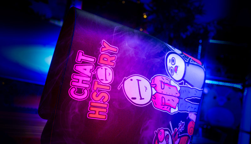 "The Gang" — Chat History Deskmat