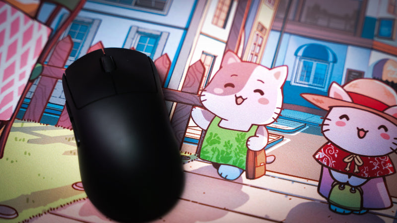"Kittenberg Cafe" — Kawaii Deskmat