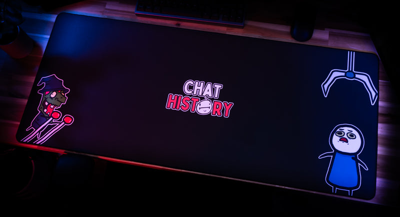 "The Witch" — Chat History Deskmat