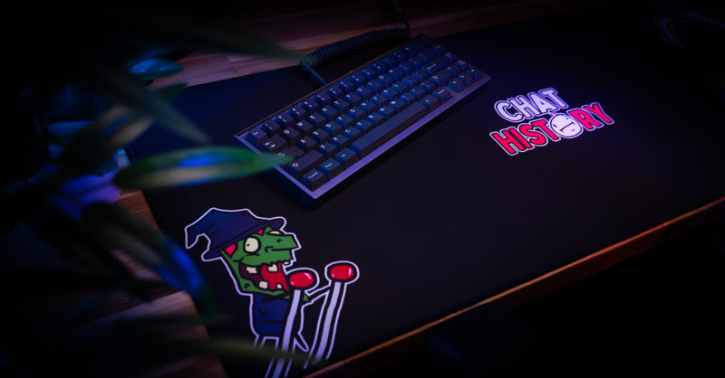 "The Witch" — Chat History Deskmat