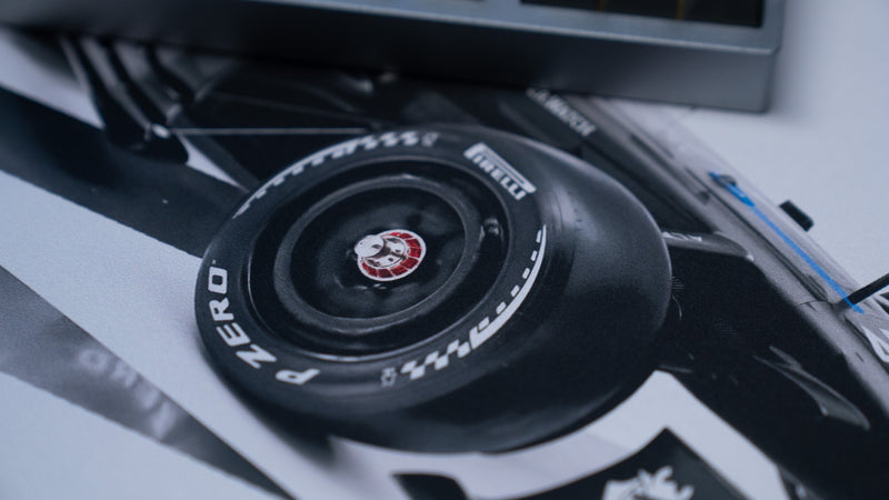 "A526 Power" — Alpine Sim Racing Deskmat