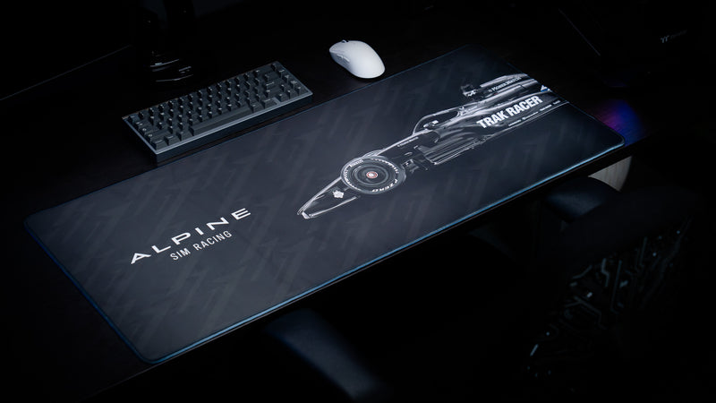 "A526" — Alpine Sim Racing Deskmat