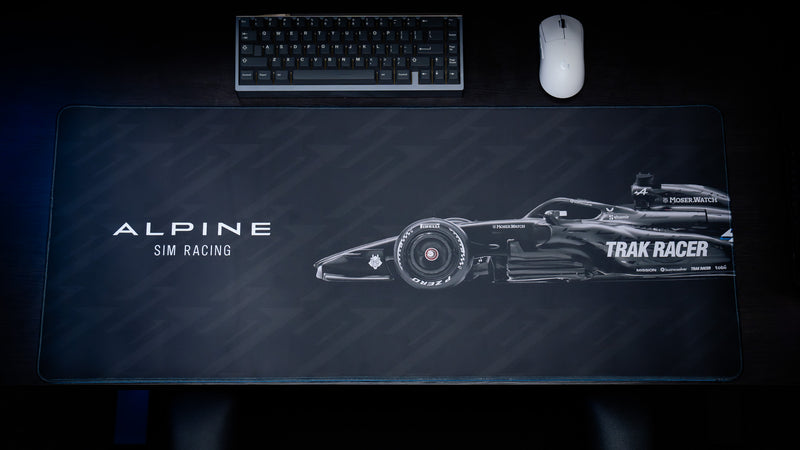 "A526" — Alpine Sim Racing Deskmat