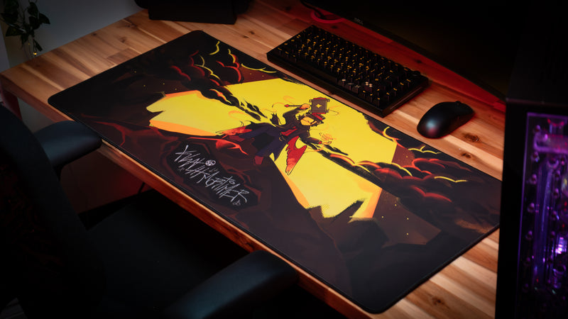 "Flarebound" — KhalihMortimer Deskmat