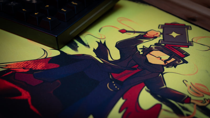 "Flarebound" — KhalihMortimer Deskmat