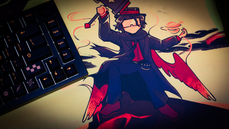 "Flarebound" — KhalihMortimer Deskmat