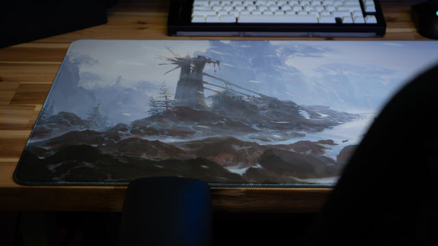 "Snow Squall" — Epic Desk Originals Deskmat