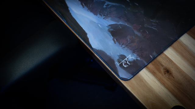 "Snow Squall" — Epic Desk Originals Deskmat