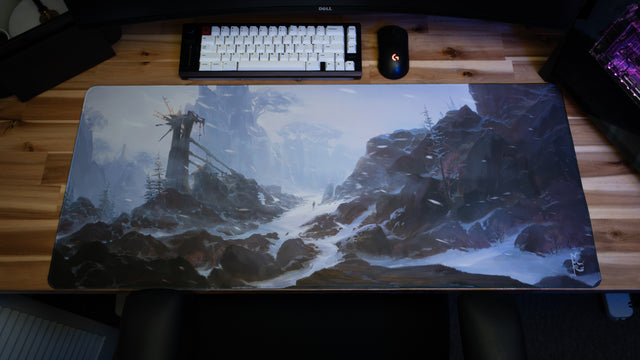 "Snow Squall" — Epic Desk Originals Deskmat