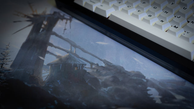 "Snow Squall" — Epic Desk Originals Deskmat