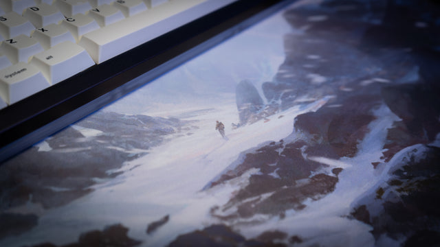 "Snow Squall" — Epic Desk Originals Deskmat