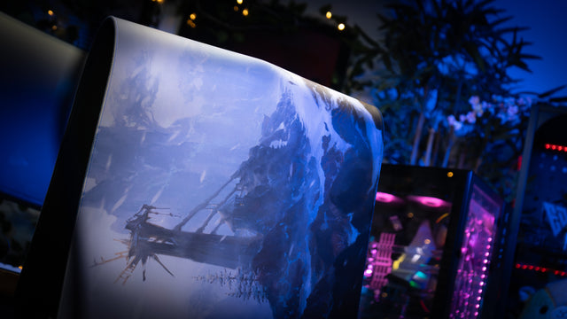 "Snow Squall" — Epic Desk Originals Deskmat