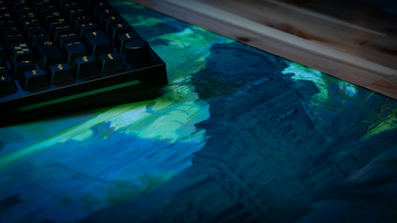 "The Huntress" — Epic Desk Originals Deskmat