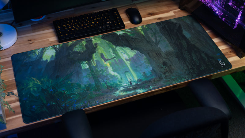 "The Huntress" — Epic Desk Originals Deskmat