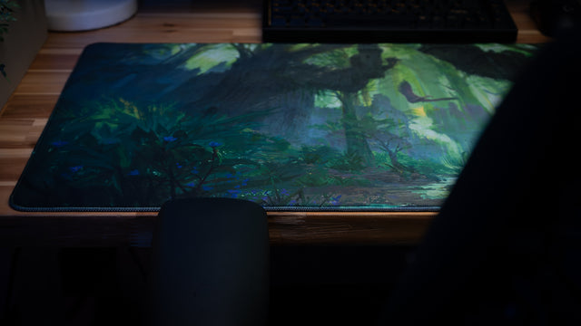 "The Huntress" — Epic Desk Originals Deskmat