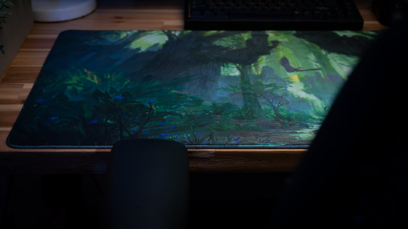 "The Huntress" — Epic Desk Originals Deskmat