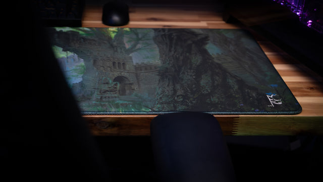 "The Huntress" — Epic Desk Originals Deskmat