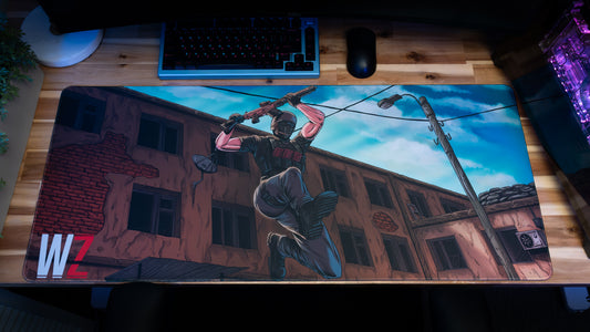 "ParkourZ Collection" WillerZ XL gaming deskmat — Epic Desk