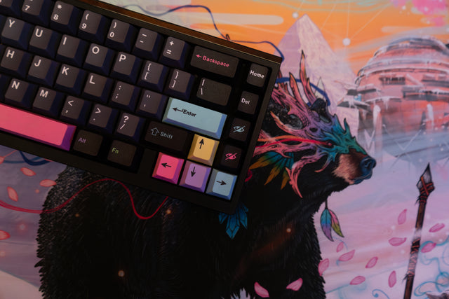 "Winter Sakura" — Rust Deskmat