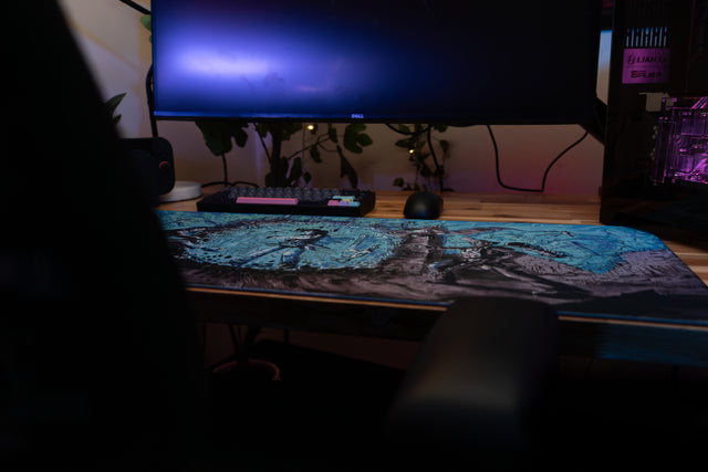 "Frostbite" — Rust Deskmat