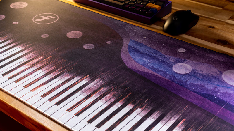 "Cosmic Harmony" — Frank Tedesco Deskmat