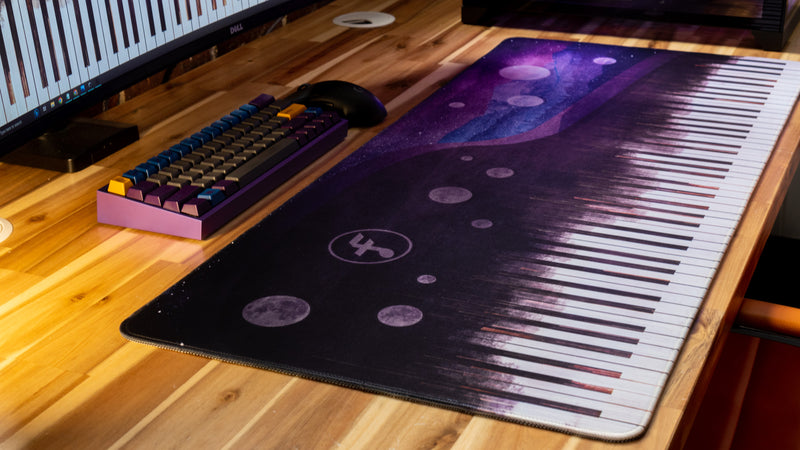 "Cosmic Harmony" — Frank Tedesco Deskmat