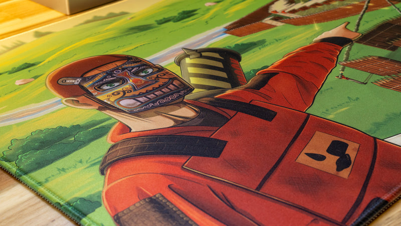 "War Never Changes" — Dinling Deskmat