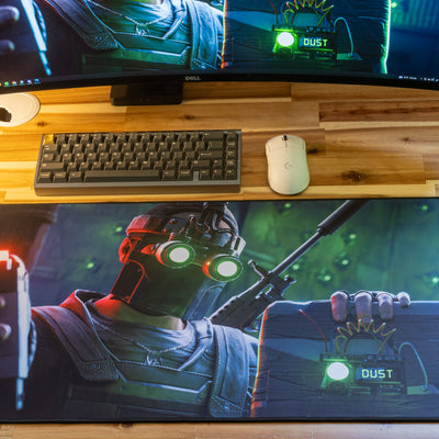Dust "Launch Rat" Content Creator Collaboration Rust Limited Edition XL Gaming Mouse Pad